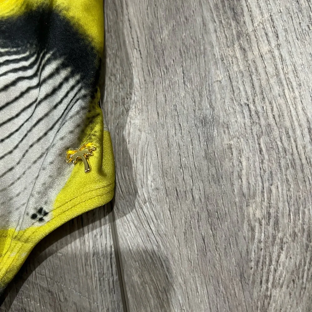 Aqua De Coco Yellow‎ One Piece Swimsuit